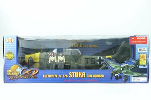 【未開封】21st Century Toys ☆ 1/18 LUFTWAFFE Ju-87B STUKA DIVE BOMBER ドイツ空軍 爆撃機 ☆ #5412