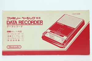 【デッドストック・未使用品】 任天堂 〇 ファミリーベーシック専用 [DATA RECORDER] HVC-008 ファミコン ファミリーコンピューター 〇 #56