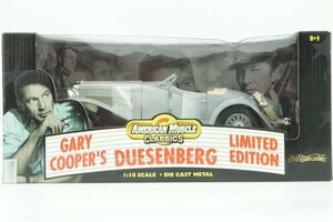 【未開封品】ERTL ☆ Gary Cooper's DUESENBERG ゲーリー・クーパー デューセンバーグ クラシックカー 1/18 モデルカー ☆ #5681