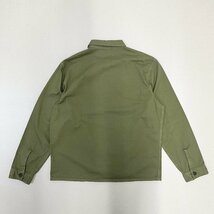 ●RRL Ralph Lauren ダブルアールエル ラルフローレン ワークシャツ 長袖シャツ フラップポケット 綿 カーキ系 サイズXL メンズ 0.59㎏●_画像2