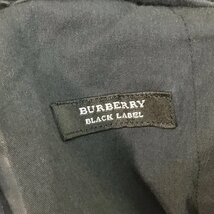 ■BURBERRY バーバリー テーラードジャケット ストライプスーツ ウォッシャブル ウール サイズ96‐84‐175 ブラック メンズ■_画像8