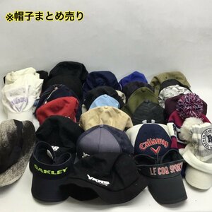 ■帽子まとめ売り VANS/DIESEL champion/adidas 他約33点 /3.02kg アウトドア 野球 ゴルフ キャップ/サンバイザーなど■