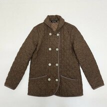 ●Traditional Weatherwear トラディショナル ウェザーウェア ジャケット キルティング スコットランド製 ブラウン size34 メンズ 0.61kg●_画像1