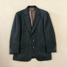 ★Vintage Burberrys バーバリーズ スーツ セットアップ 上下 2Bジャケット テーラード パンツ スラックス チャコール メンズ 1.35kg★_画像2