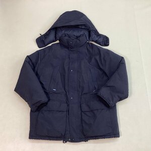 ■美品 白タグ Eddie Bauer エディー バウアー ゴアテックスダウンジャケット フーディー パーカー アウター 防寒 メンズ サイズL 黒■