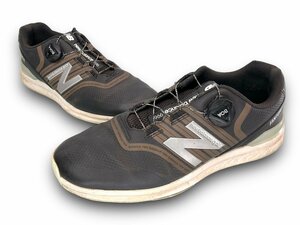 □NewBalance∥ニューバランス　UGBS996B　スパイクレスゴルフシューズ　SIZE:26.5㎝　BOA動作OK　中敷きなし　中古品【現状品】□