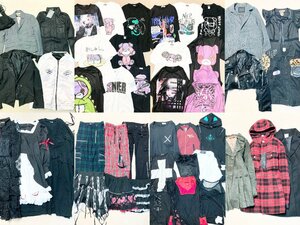 ★地雷 ロック ゴスロリ ゴシック ロリータ パンク 47点 まとめ Candy Stripper EATME NieR CLOTHING ZARA 等 福袋 卸 現状品 20.2kg★