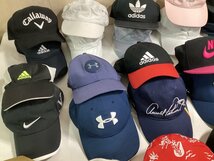 ★ブランドキャプ スポーツ アウトドア 44個大量まとめてTHE NORTH FACE NIKE champion adidas columbia Disney 現状品3.45kg★_画像2