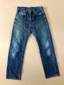 ★LEVI'S リーバイス 502 W29 レギュラーストレート TALON ヴィンテージ 復刻 BIGE 赤耳 J22 ジーンズ デニム メンズ 0.73kg★