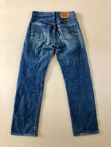 ★LEVI'S リーバイス 502 W29 レギュラーストレート TALON ヴィンテージ 復刻 BIGE 赤耳 J22 ジーンズ デニム メンズ 0.73kg★_画像2