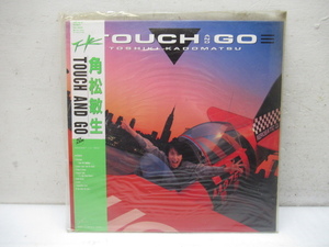 42762 古い 当時物 レコード LP 角松 敏生 タッチアンドゴー アルバム TOUCH AND GO ジャパニーズ 