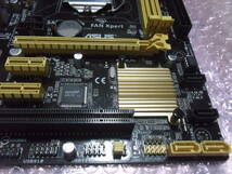 【即決・送料込み】ASUS H81M-C REV 1.02 LGA1150 MicroATX マザーボード IOバックパネル付属 動作品_画像2