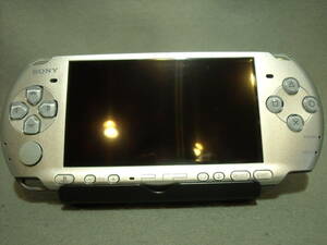 PSP 3000 本体　ミスティックシルバー　本体のみ　動作確認済み