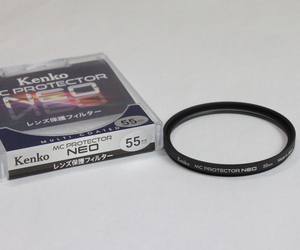 122388 【美品 ケンコー フィルター】 Kenko 55ｍｍ MC PROTECTOR NEO