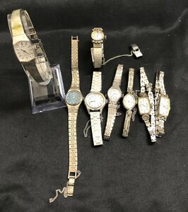 SEIKO セイコー 23 JEWELS 21 JEWELS 17 JEWELS 他 手巻き シルバー系 腕時計 8本 まとめ アンティーク 不動品 現状品0116-6