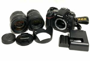 bk-447 ニコン Nikon D7000 レンズ２本 Nikon AF 28-300mm F/3.5-6.3 TAMRON タムロン 充電器 (O72-2)