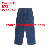 カーハート Carhartt B73 W33L32 ダブルニー デニムパンツ ペインターパンツ ダブルフロント_画像1