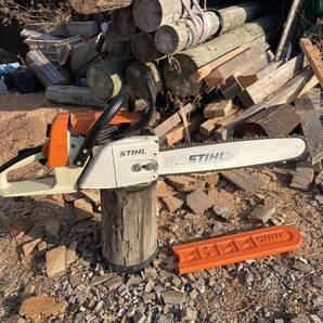 STIHL スチール エンジンチェーンソー プロ用 MS240 バー40cm エンジン快調動画 キャブ 燃料ホース フィルター タンクOリング新品の画像2