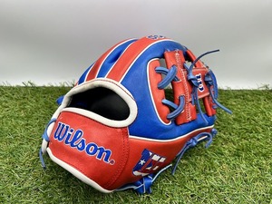 【011506】Wilson ウィルソン A2000 限定 カントリープライド プエルトリコ 一般用 硬式 内野手用 グローブ 1786型【31016G05】