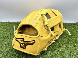 【011509】MizunoPro ミズノプロ 耕作刻印 HAGAJAPAN プレキシーキップ 一般用 硬式 内野手用 オーダー グローブ【31225G07】