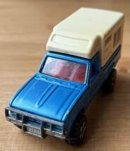 ◇トミカ トヨタ ハイラックス 4WD 中古 ミニカー 日本製 ブルー 旧車 昭和 レトロ_画像1