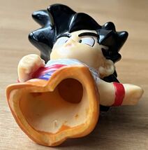 ◇ドラゴンボールZ 孫悟飯 少年期 指人形 ソフビ フィギュア 中古 レトロ バンダイ 当時物_画像5