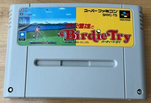 ◇芹沢信雄のバーディトライ スーパーファミコン 中古 SFC ソフト カセット 1992 日本製 任天堂 ゴルフ プロゴルファー