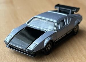 ◇トミカ デトマソ パンテーラ GTS 中古 ミニカー シルバー系 旧車 昭和 自動車 名車 TOMY スーパーカー トミカミュージアム