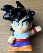 ◇ドラゴンボールZ 孫悟飯 少年期 指人形 ソフビ フィギュア 中古 レトロ バンダイ 当時物_画像3