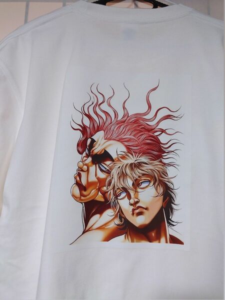 範馬刃牙　T-シャツプリント　XL−サイズ新品