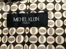 MICHEL KLEIN ミッシェルクラン　トレンチコート　美品　サイズ38　肩幅約39㎝　身幅約47㎝　着丈83㎝　袖丈約58㎝　　　　　　JTB-173_画像3