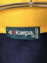 Kaepa　ハーフジップ　フリーストレーナー　紺色トップス　フリース生地　子供服　KIDS160㎝　JTB-213_画像5