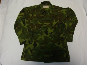 レア！60s ジャングルファティーグ ジャケット ERDL ノンリップ 最初期 3rd SMALL SHORT グリーンリーフ カモ ヴィンテージ 米軍 ARMY