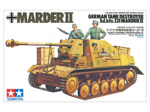 TAMIYA Tamiya 1/35 military miniature series No.60 Germany ma-da-II against tank self-propelled artillery 