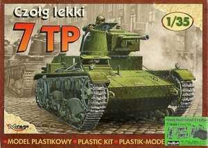 MIRAGE ミラージュ 35301 1/35 Czotg lekki ポーランド 7TP 軽戦車 連結式履帯付き