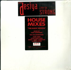 A00331362/12インチ2枚組/DESIYA「Comin On Strong (House Mixes / Techno Mixes)(1991年・US盤・ガラージハウス・ディープハウス・HOUSE