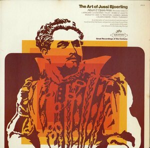 A00363892/LP/ビョルリンク「The Art Of Jussi Bjoerling Album 2 Opera Arias」