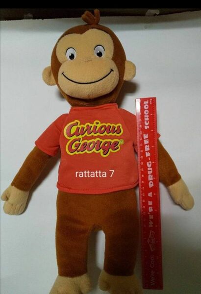 ☆Curious George☆キュリアスジョージ☆おさるのジョージ☆ぬいぐるみ☆サル☆人形 