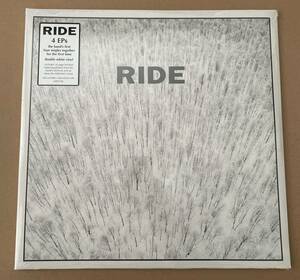 おまけ付き RIDE 4 EP'S (COLOURED/LTD WHITE VINYL 2-LP) My Bloody Valentine Slowdive oasis The Jesus and Mary Chain The Stone Roses