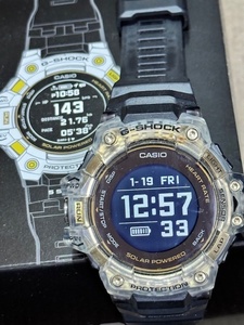 CASIO G-SHOCK 3475 JA 光学式心拍計★USED