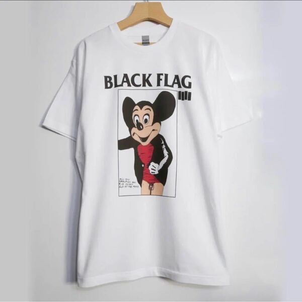 XXL BLACK FLAG ブラック フラッグ Tシャツ 野村訓市 ミッキー