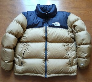 肉厚パンパン大きいサイズ THE NORTH FACE RETRO NUPTSE JACKET NF0A3C8D 700フィルダウンジャケット XL(〜XXL 2L位)ブリティッシュカーキ