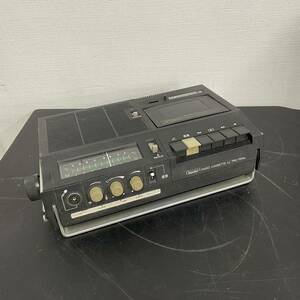 ラジカセ COLUMBIA TRC-737so Obunsha コロンビア FM/AM ラジオ付 カセット 佐川100 昭和レトロ 現状品