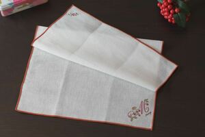 マニーロココ　コットンリネンクロス　トーション　日本製　麻　綿　新品