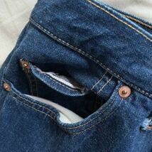 Special! 70s Levi’s 501 66前期 リメイク デニムスカート 釦裏16 赤耳 USA製 ビンテージ 濃紺 リーバイス パンツ 60s 80s 90s_画像8