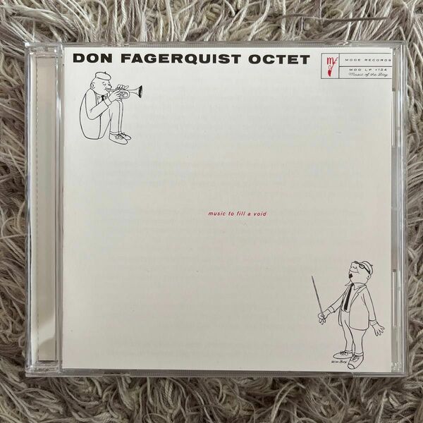 don fagerquist octet eight by eight ドン・ファーガキスト　輸入盤CD　超貴重盤