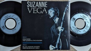 Suzanne Vega★独オンリー・プロモ7&#34; 美品2枚組/SSW