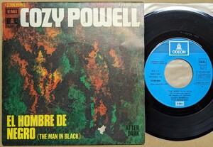 Cozy Powell-The Man In Black★西Orig.7&#34;/Jeff Beck Group/Bedlam/Rainbow