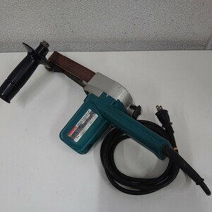 ★動作確認済★makita/マキタ★30㎜ベルトサンダ★9031★電動工具★研磨/研削/加工/バリ取り★軽量/コンパクト/パワフル★