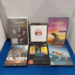 美品揃い QUEEN/クィーン 未開封品2点含むDVD6点セット/まとめて WE WIL ROCK YOU/ボヘミアン・ラプソディー/GREATEST VIDEO HITS 1 洋画